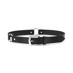 Ardeo Studio Nickel Loop Leather Belt